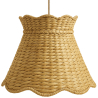 Buy Rattan Ceiling Lamp – Natural Style Pendant Lamp – Sabah Natural 61729 - in the EU