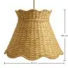 Buy Rattan Ceiling Lamp – Natural Style Pendant Lamp – Sabah Natural 61729 home delivery