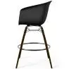 Buy Bar Stool - Scandinavian Style - Dark Wood Legs - Nubre Pastel blue 61733 in the Europe