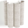 Buy Wall Lamp with Fabric Shade and Aged Gold Structure - Gildora White 61744 - prices