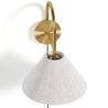 Buy Vintage Gold Wall Lamp with Plug and Switch - Lumella Brass 61745 - in the EU