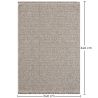 Buy Large Contemporary and Modern Design Rug - Beige (240x340 cm) - Santorini Beige 61749 home delivery