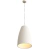Buy Pendant lamp - Minimalist design - Stone-effect finish - Sinur I White 61738 in the Europe