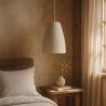 Buy Pendant lamp - Minimalist design - Stone-effect finish - Sinur I White 61738 - in the EU