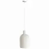 Buy Pendant lamp - Minimalist design - Stone-effect finish - Sinur II White 61739 - in the EU