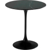 Buy Tulip Coffee Table in Marble - 50cm Black 15420 - in the EU