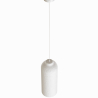 Buy Pendant lamp - Minimalist design - Stone-effect finish - Sinur III White 61740 home delivery