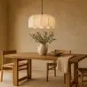 Buy Pendant lamp Beige linen – Natural and timeless style – Drýma Beige 61746 - in the EU
