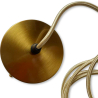 Buy Pendant Lamp Cable in Aged Gold with Adjustable Height - Hylur Gold 61747 in the Europe