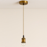 Buy Pendant Lamp Cable in Aged Gold with Adjustable Height - Hylur Gold 61747 - prices