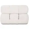 Buy Modular Left Corner Sofa - Upholstered In Bouclé Fabric - Bathy  White 61759 home delivery