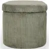 Buy Bench With Internal Storage Upholstered In Velvet Corduroy Fabric - Auren Olive 61765 - in the EU