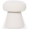 Buy Modern Style Bench Upholstered In Bouclé Fabric - Nuvora White 61774 with a guarantee