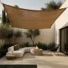 Buy Coconut fiber awning 3x4M - 100 % Ecological shade sail Beige 61781 - in the EU