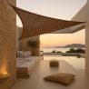 Buy Coconut fiber awning 3x3x3M - 100 % Ecological shade sail Beige 61784 at MyFaktory