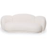 Buy Curved Sofa Upholstered In White Bouclé – Modern And Elegant Design - Boreli White 61756 - in the EU