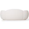 Buy Curved Sofa Upholstered In White Bouclé – Modern And Elegant Design - Boreli White 61756 - in the EU