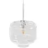 Buy Modern Glass Pendant Lamp - Adjustable Cable - Svalir Silver 61817 home delivery