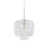 Buy Modern Glass Pendant Lamp - Adjustable Cable - Svalir Silver 61817 at MyFaktory