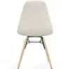 Buy Dining chair Scandinavian upholstered in bouclé – Dining or desk - Lumi White 61820 with a guarantee