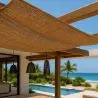 Buy Coconut fiber awning 20x2M - 100 % Natural shade sail Beige 61802 - prices