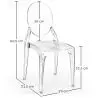 Buy  Child Chair Transparent - Victoire Transparent 61821 in the Europe