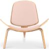 Buy Designer Armchair - Scandinavian Armchair - Fabric Upholstery - Peach - Luna Peach 61830 - in the EU