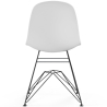 Buy Dining Chair with Metal Legs – Modern Design – Brielle  White 61833 - in the EU