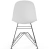 Buy Dining Chair with Metal Legs – Modern Design – Brielle  White 61833 home delivery