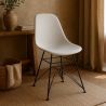 Buy Dining Chair with Metal Legs – Modern Design – Brielle  White 61833 - prices