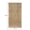Buy Blind Outdoor Roll-Up 200x100 cm – Seagrass Curtain – Sun Protection and Privacy Beige 61836 with a guarantee