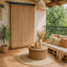 Buy Blind Outdoor Roll-Up 200x100 cm – Seagrass Curtain – Sun Protection and Privacy Beige 61836 at MyFaktory