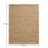 Buy Rug Natural Coir Fiber 170x120 cm – Indoor & Outdoor Use – Yuren Natural 61843 in the Europe