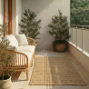 Buy Rug Natural Coir Fiber 150x80cm  – Indoor & Outdoor Use – Yuren  Natural 61844 - prices