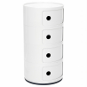 Buy Plastic Storage Chest - 4 Drawers - Modern Glossy Organizer - New Bili 4 White 61845 - prices