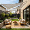 Buy Awning 2x2x2M Macramé - 100 % Natural shade sail Natural 61847 in the Europe