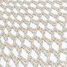 Buy Awning 3x3x3M Macramé - 100 % Natural shade sail Natural 61848 at MyFaktory