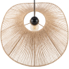 Buy Pendant Lamp Natural Rope Boho Style – Handcrafted Natural Fiber Lampshade - Cuna Natural 61878 with a guarantee