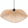 Buy Pendant Lamp Natural Rope Boho Style – Handcrafted Natural Fiber Lampshade - Resbo Natural 61879 with a guarantee