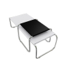 Buy Lazo Coffee Table - Wood and Steel  Black 13310 - prices