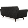Buy Scandinavian design Milton Sofa (2 seats) - Fabric Black 55628 in the Europe