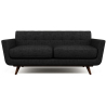 Buy Scandinavian design Milton Sofa (2 seats) - Fabric Black 55628 - in the EU
