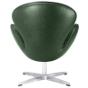Buy Swin Chair - Faux Leather Green 13663 in the Europe
