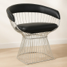 Buy Cylinder Chair - Faux Leather Black 16842 - prices