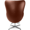 Buy Special Edition Bold chair with Ottoman - Premium Leather Vintage brown 13661 in the Europe