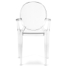 Buy Transparent Dining Chair - Armrest Design - Louis King Transparent 16461 with a guarantee