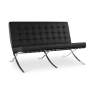 Buy City Sofa (2 seats) - Premium Leather Black 13263 - prices