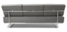 Buy Sofa Bed SQUAR (Convertible) - 3 Seater - Faux Leather Grey 14621 - in the EU