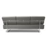 Buy Sofa Bed SQUAR (Convertible) - Faux Leather Grey 14621 - prices