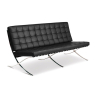 Buy City Sofa (3 seats) - Premium Leather Black 13266 - prices